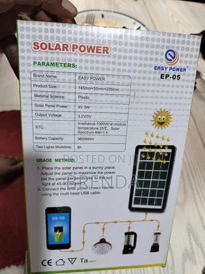 Brand New Easy Power Solar Power Ep-05