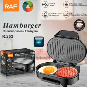 Raf R.253 Electric Hamburger Maker, for Making Sandwiches and Burgers.