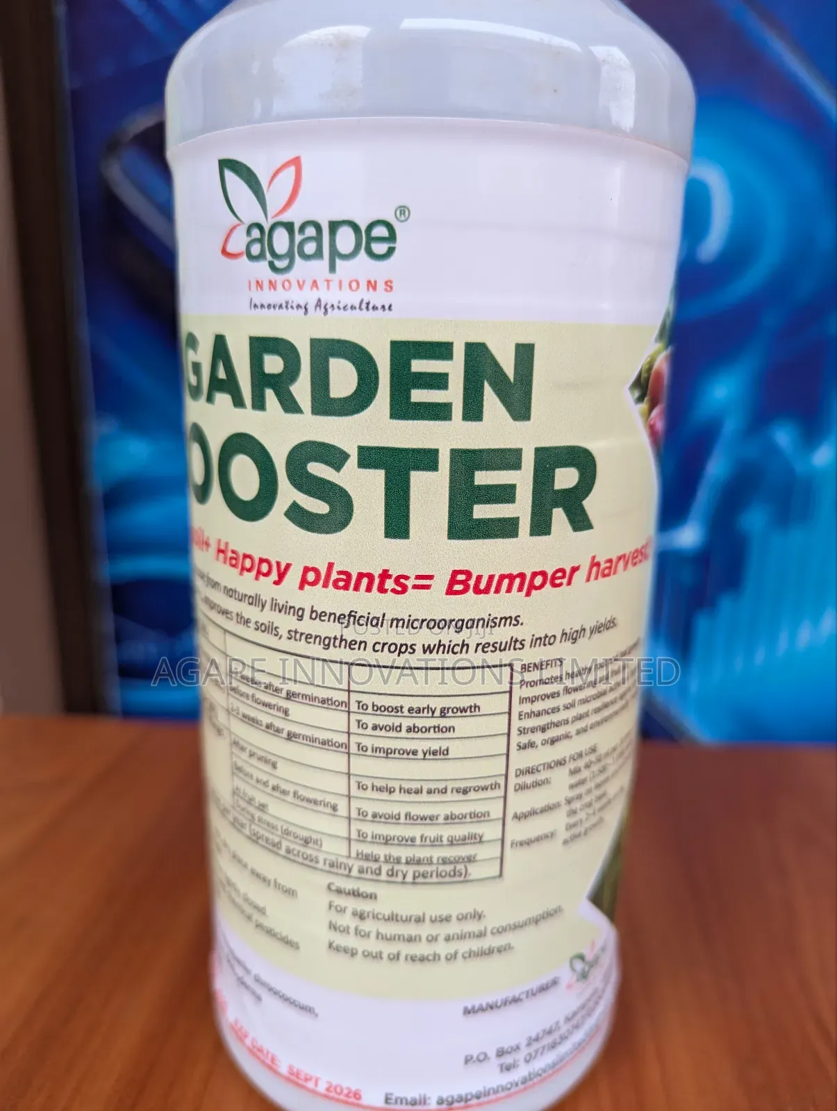 Agape Garden Boost