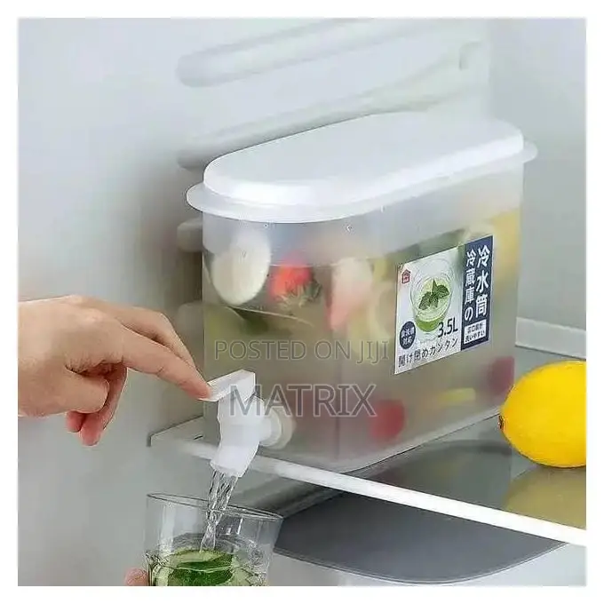 3.5 Litre Plastic Water Milk Tea Fridge Beverage Container