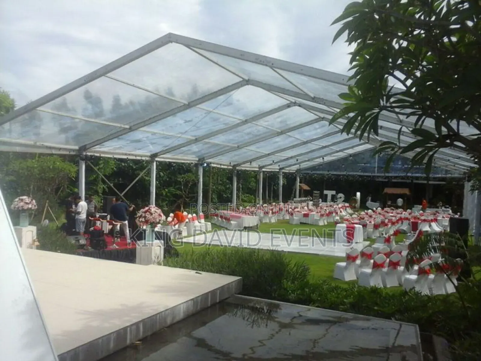Sky Line Mage Tent for 400 Guests