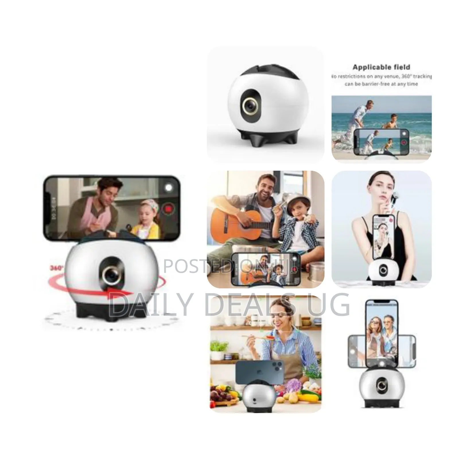 Face Recognition 360 Al Based Photo Video Camera Abilizer