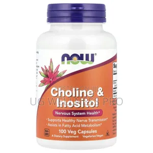Now Foods, Choline Inositol, 100 Veg Capsules