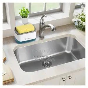 Trendy Soap Pump Dispenser Sponge Holder - Multicolor