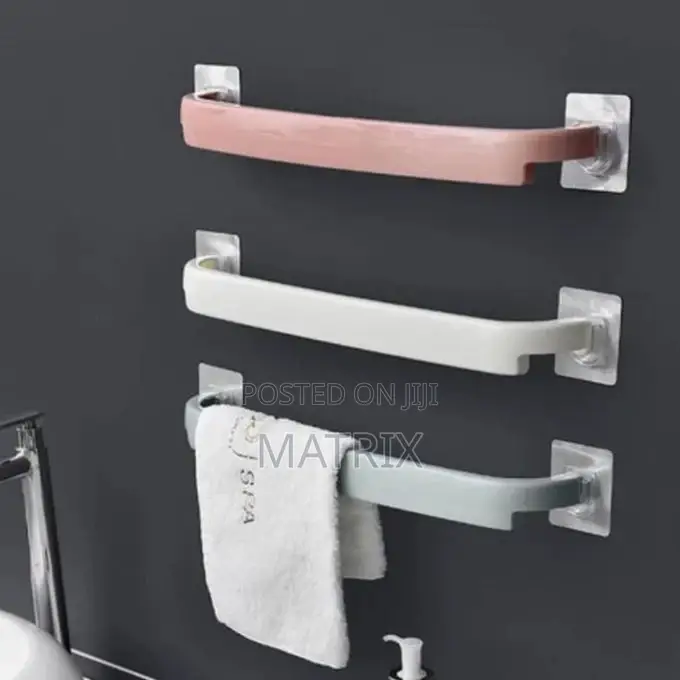 2pcs Plastic Bathroom Towel Holders