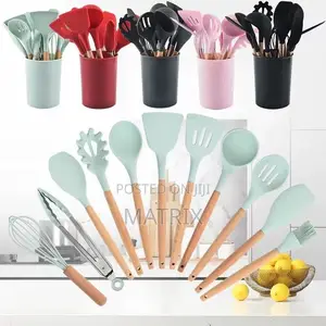 Silicone Spoons Set - Multicolor