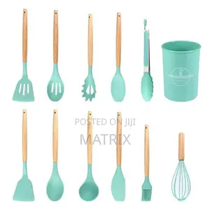 Silicone Spoons Set - Multicolor