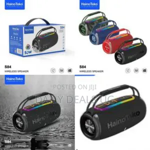 Hainoteko 360 Boombox Woofer Wireless Speaker Ortable Wireless Speaker