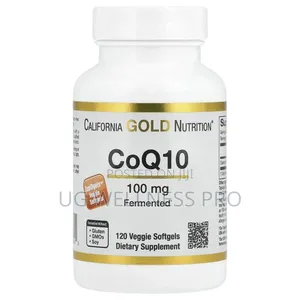 California Gold Nutrition, Coq10, 100 Mg, 120 Veggie Softgels
