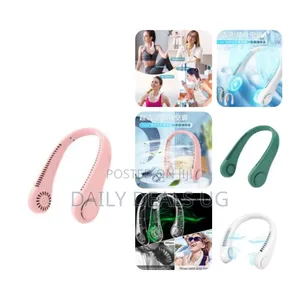 Portable Rechargeable Hanging Wearable Cooling Neck Fan Bladeless