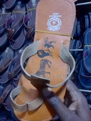 Open Women Leather African Craft Shoes