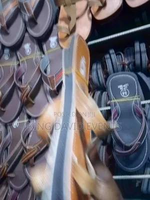 Open Women Leather African Craft Shoes