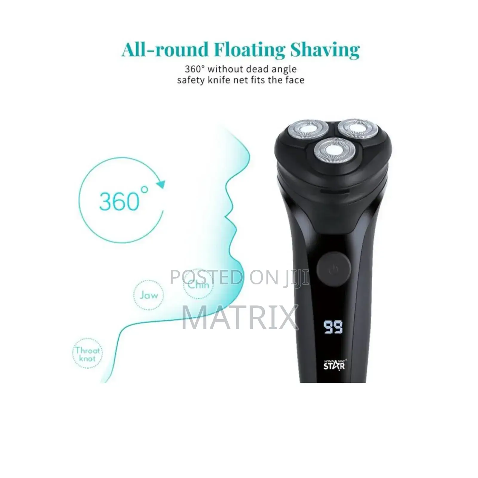 Winningstar Rechargeable Shaver Smoother