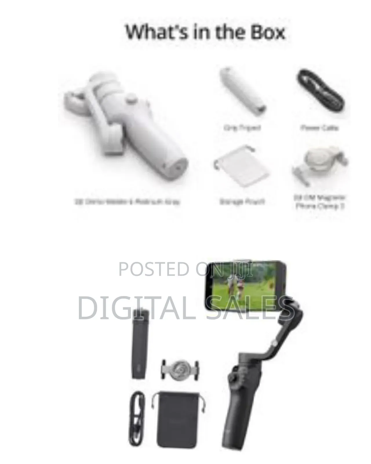 Dji Osmo Mobile 6, 3-Axis Phone Gimbal, Object Tracking, Built-in Ext0