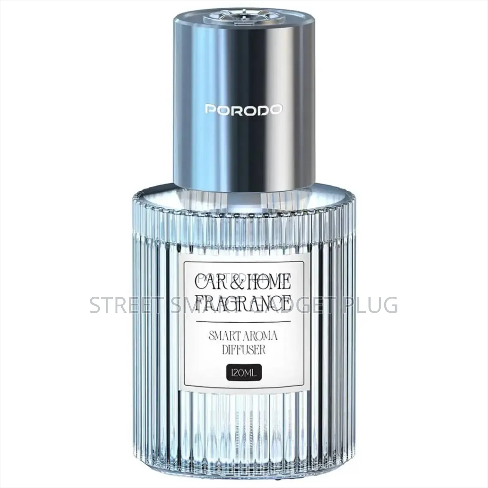 Porodo Grassee Smart Aroma Diffuser (Auto Standby) 120ml Car Perfume