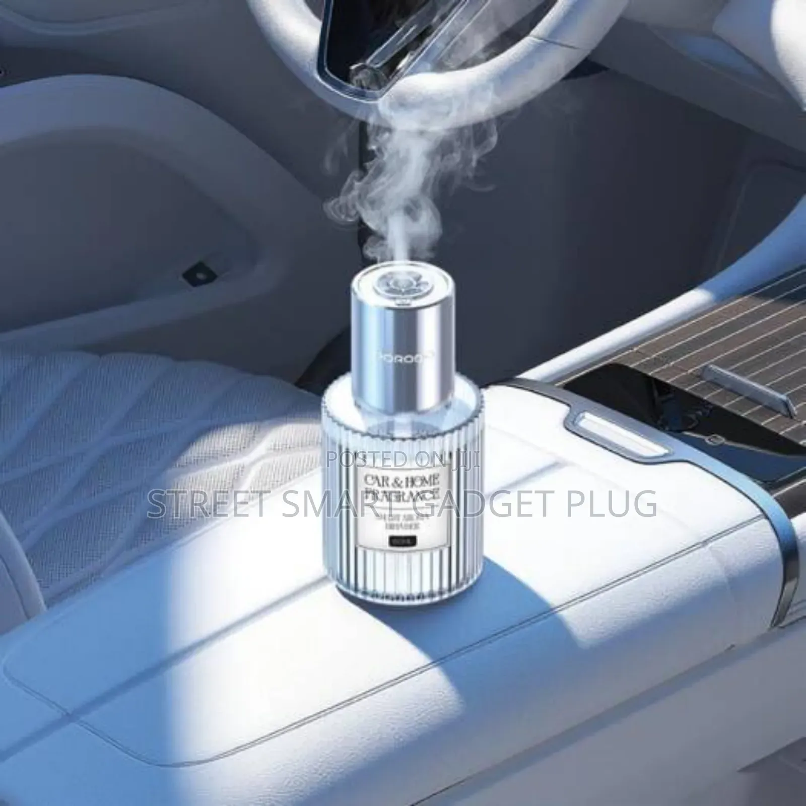 Porodo Grassee Smart Aroma Diffuser (Auto Standby) 120ml Car Perfume