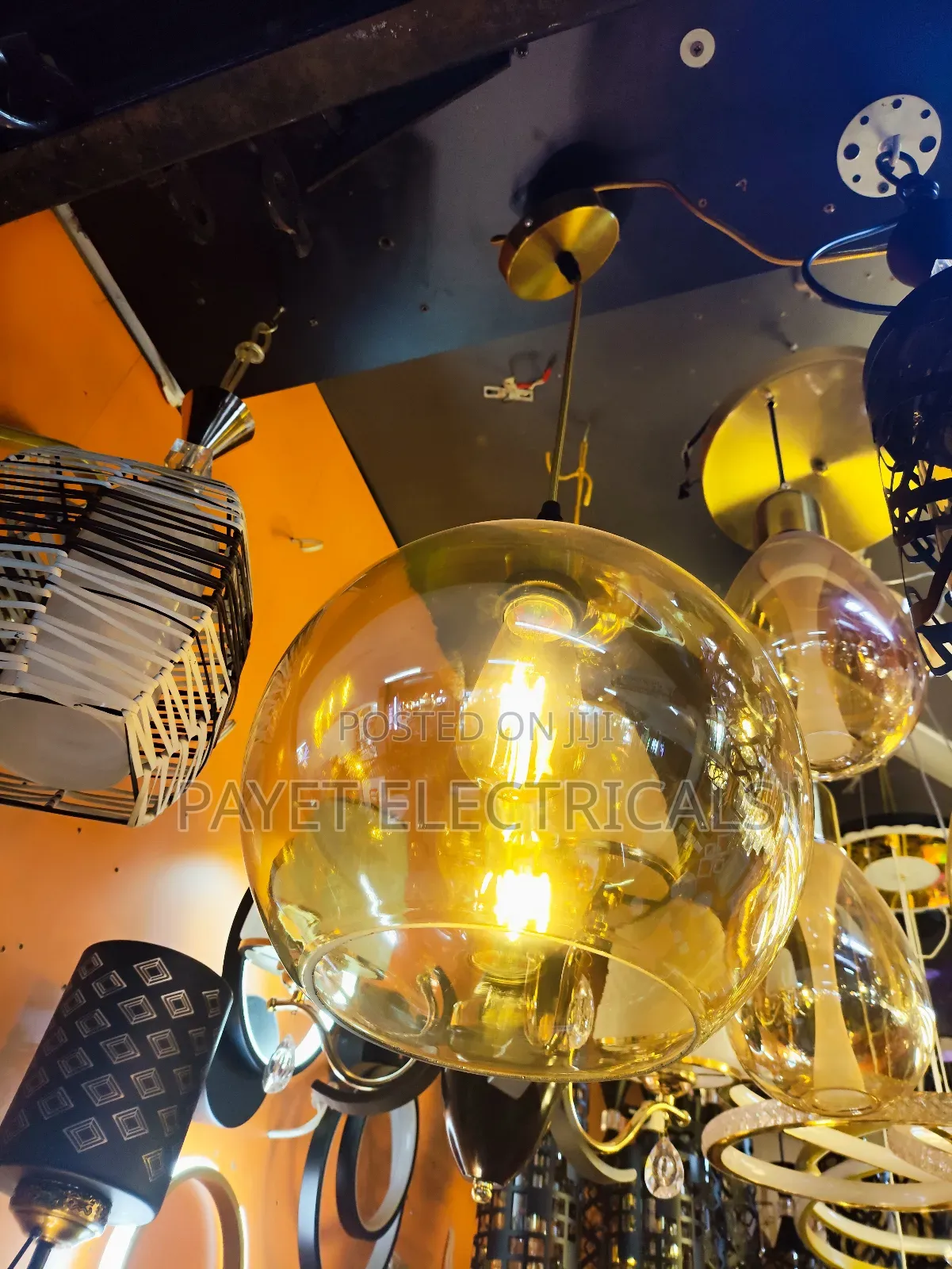 Glass Pendant Lamp Shade