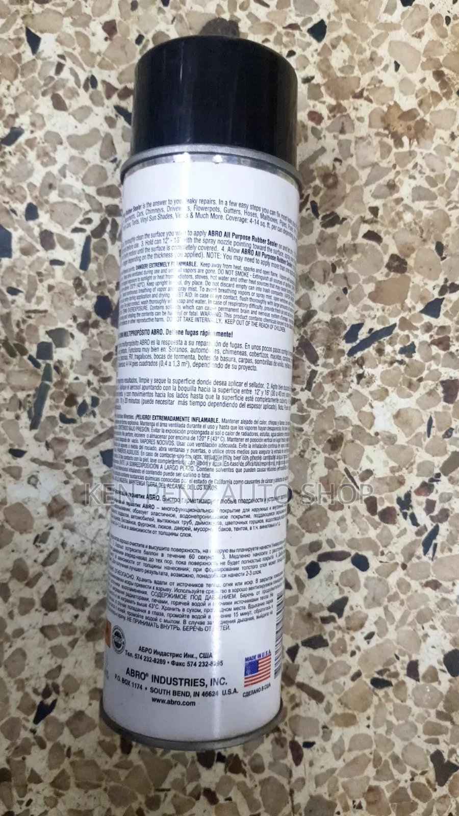 Abro All Purpose Clear Rubber Sealer