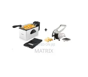 Saachi Bundle of Saachi 3l Deep Fryer and Potato Chipper