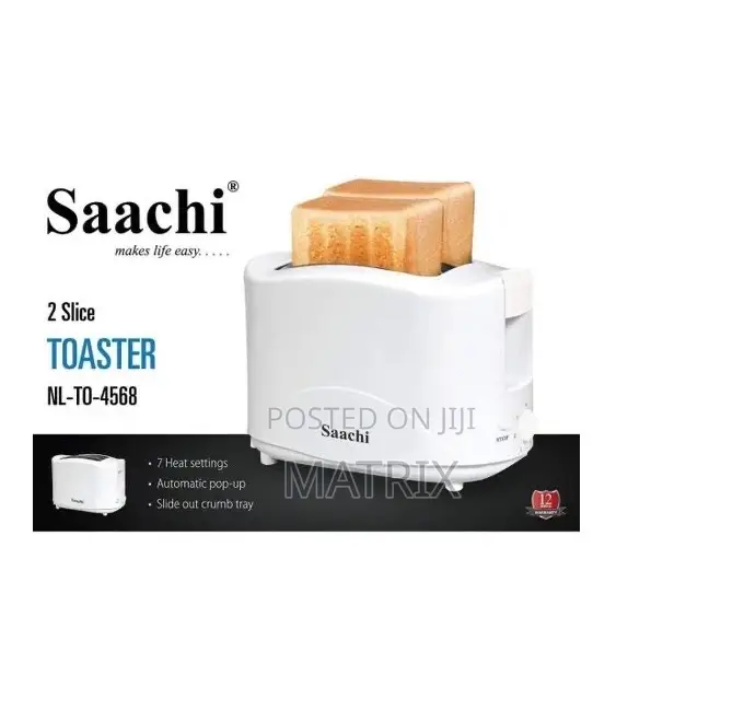 Saachi 2 Slice Saachi Electric Bread Toaster