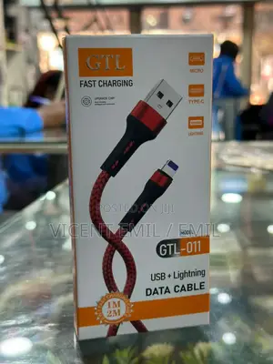 Usb To Lightning Data And  Fast Charging Cable