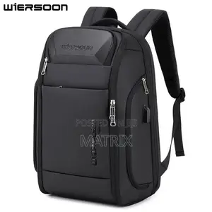 Expandable Laptop Backpack Usb Port Waterproof Multi-Functional Bag