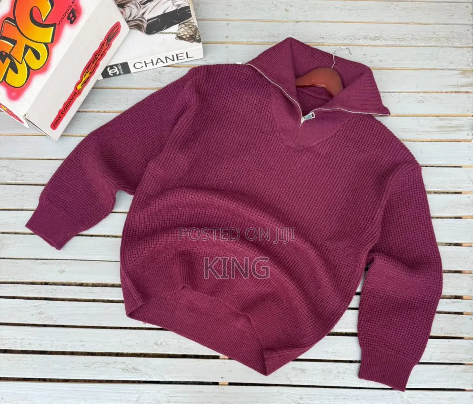 Matrix Zip Sweaters