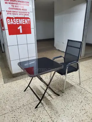 Executive Office Chair and Office Glass Table