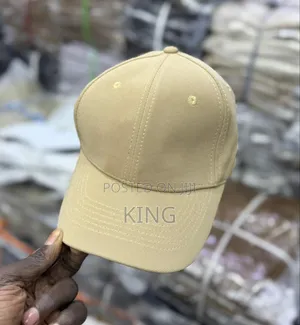Cream Plain Caps