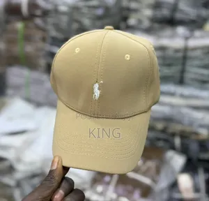 Cream Polo Caps