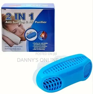 2in1 Anti Snoring Device, Blue, Snore Stopper, Anti Snoring Sleep Aid.