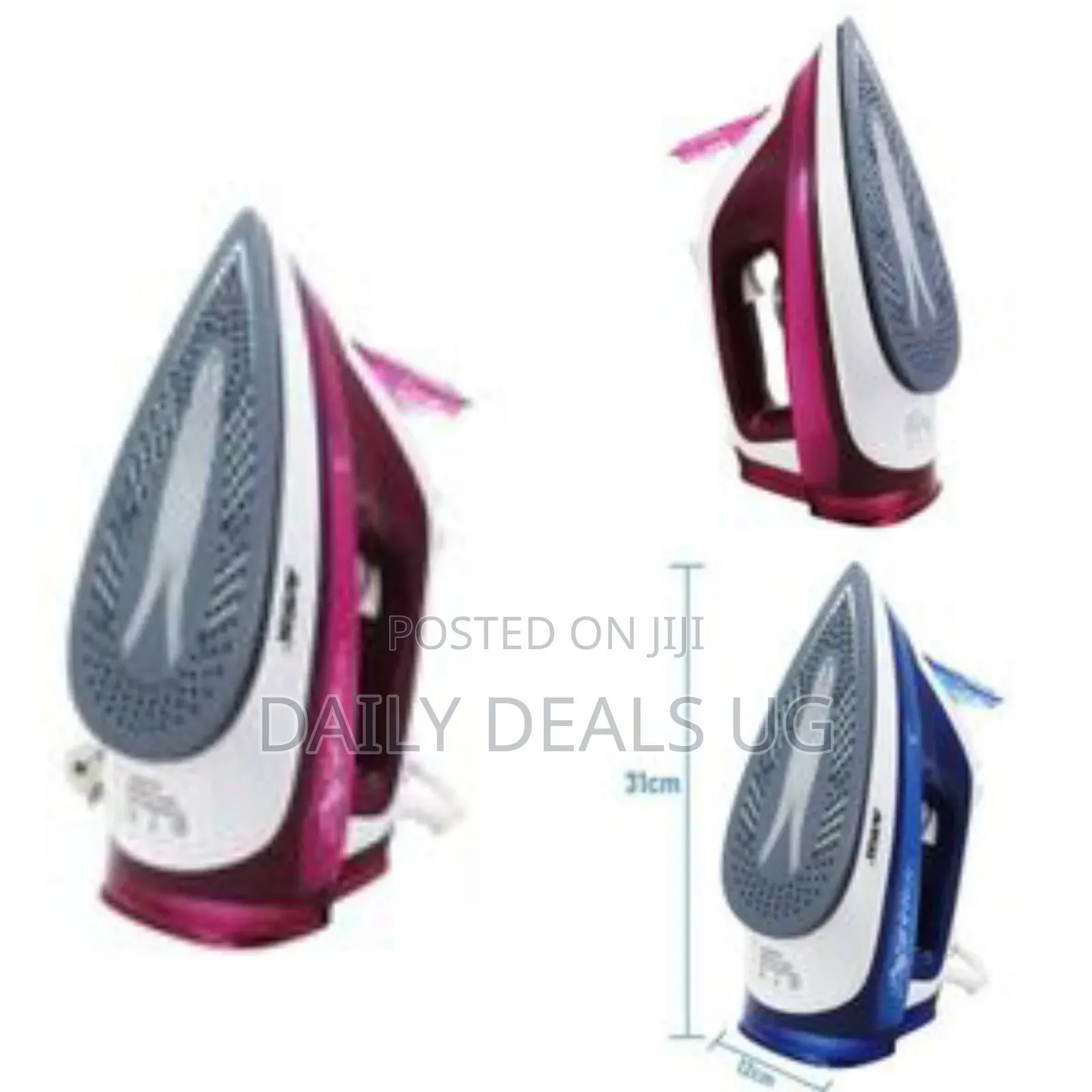 Avinas Smart Sole Plate Steam Iron for Clothes -Multicolour