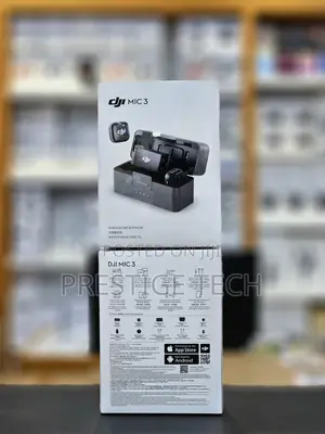 Dji Mic 3 (2tx + 1rx) Wireless Microphone For Phone & Camera