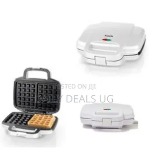 Saachi 2 Piece Saachi Waffle Maker -White