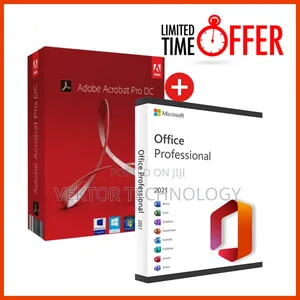 Adobe Acrobat Pro 2021 + Office 2021 Bundle