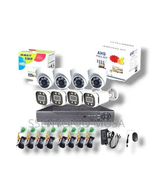 Ahd 8-Channel CCTV Security System - Internet and 5g Viewing