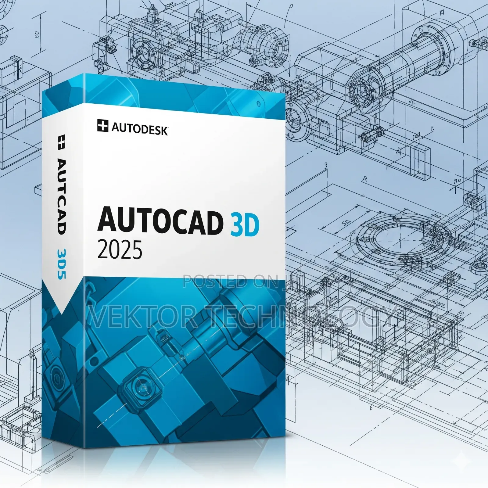 ​Autodesk Autocad 3d 2025: Lifetime License for Professional Drafting