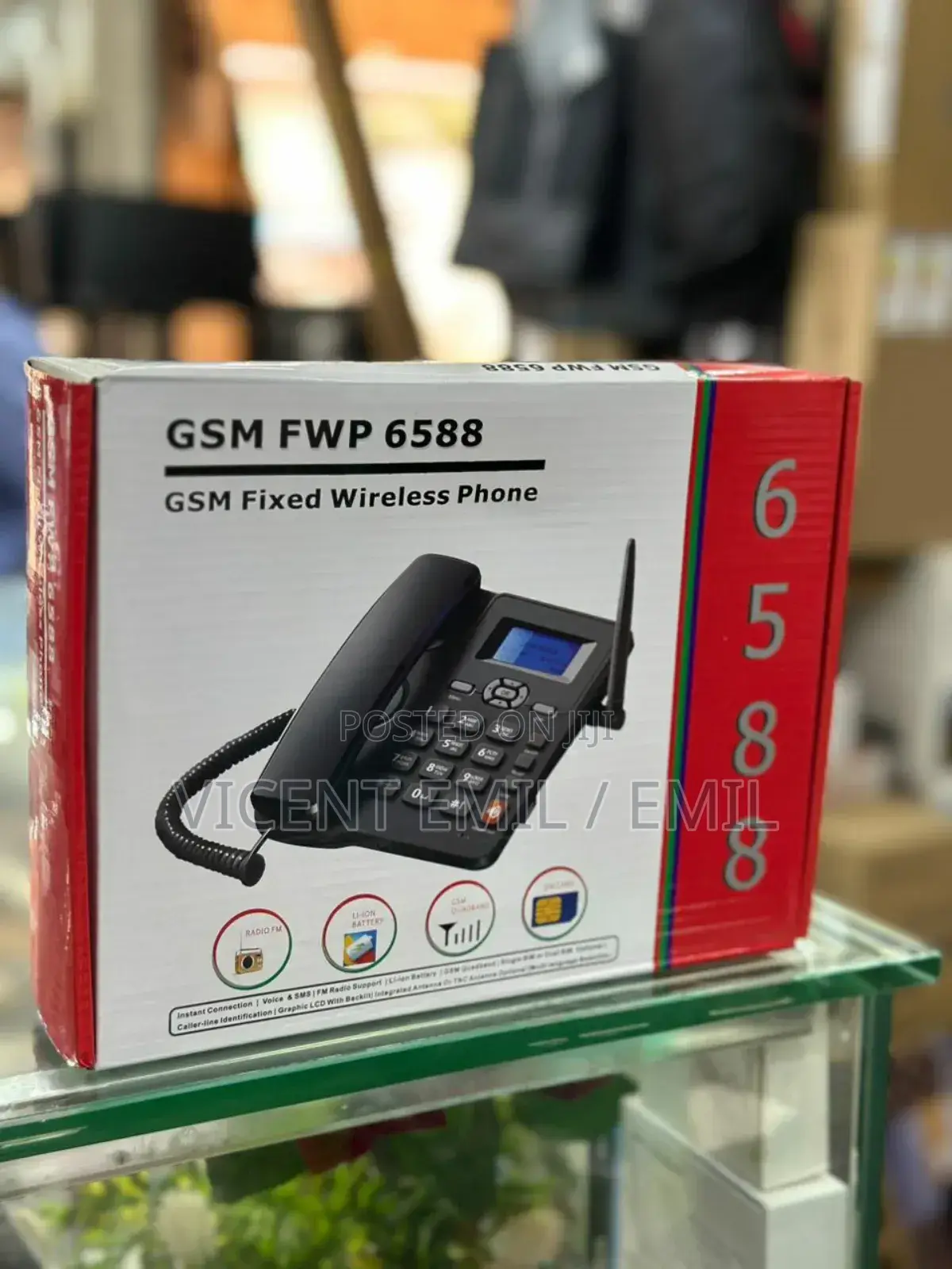 Telephone Dual
Simcard / Fixed Wireless Phone/ Landline Phone