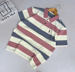 Diplomatic Polo Tshirt. Strip