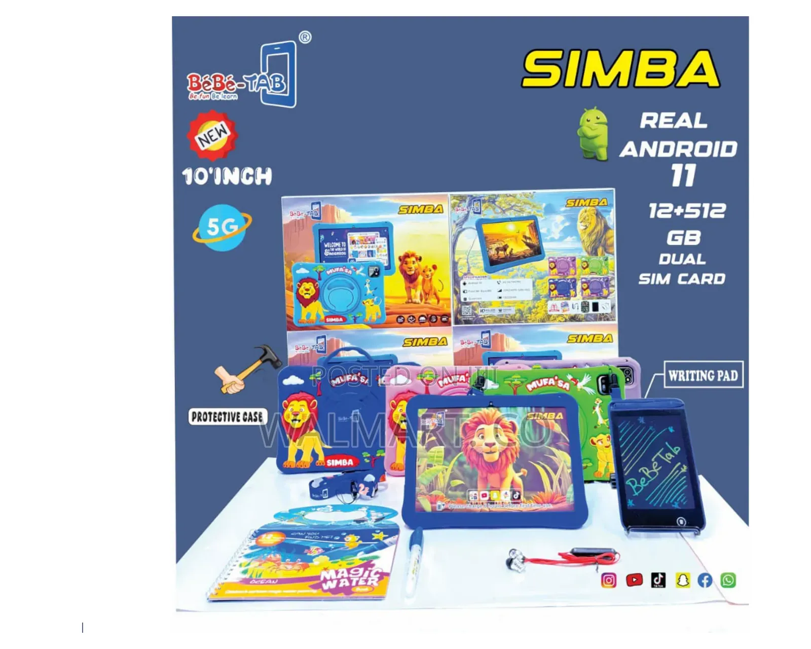 New Bebe B88 512 GB Blue