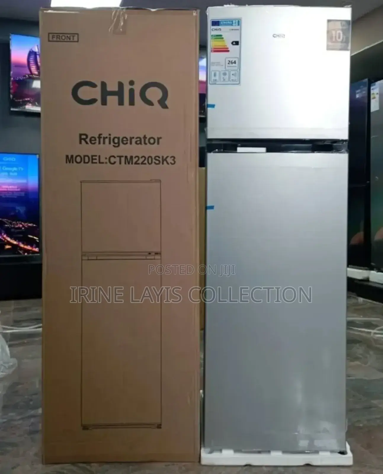 264ltrs Chiq Refrigerator