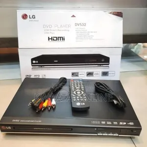Lg-Compact Hd DVD Player for Tv Hdmi Av Output With Cable Included