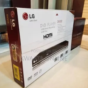 Lg-Compact Hd DVD Player for Tv Hdmi Av Output With Cable Included