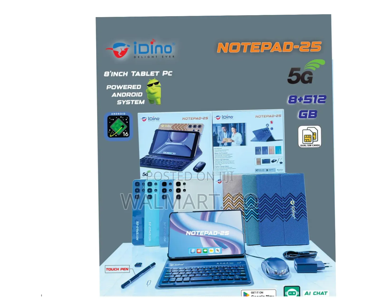 New Idino Notebook 5 512 GB Black