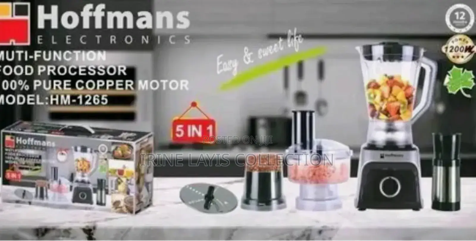 Hoffman Hm 1265 Multifunctional Blender