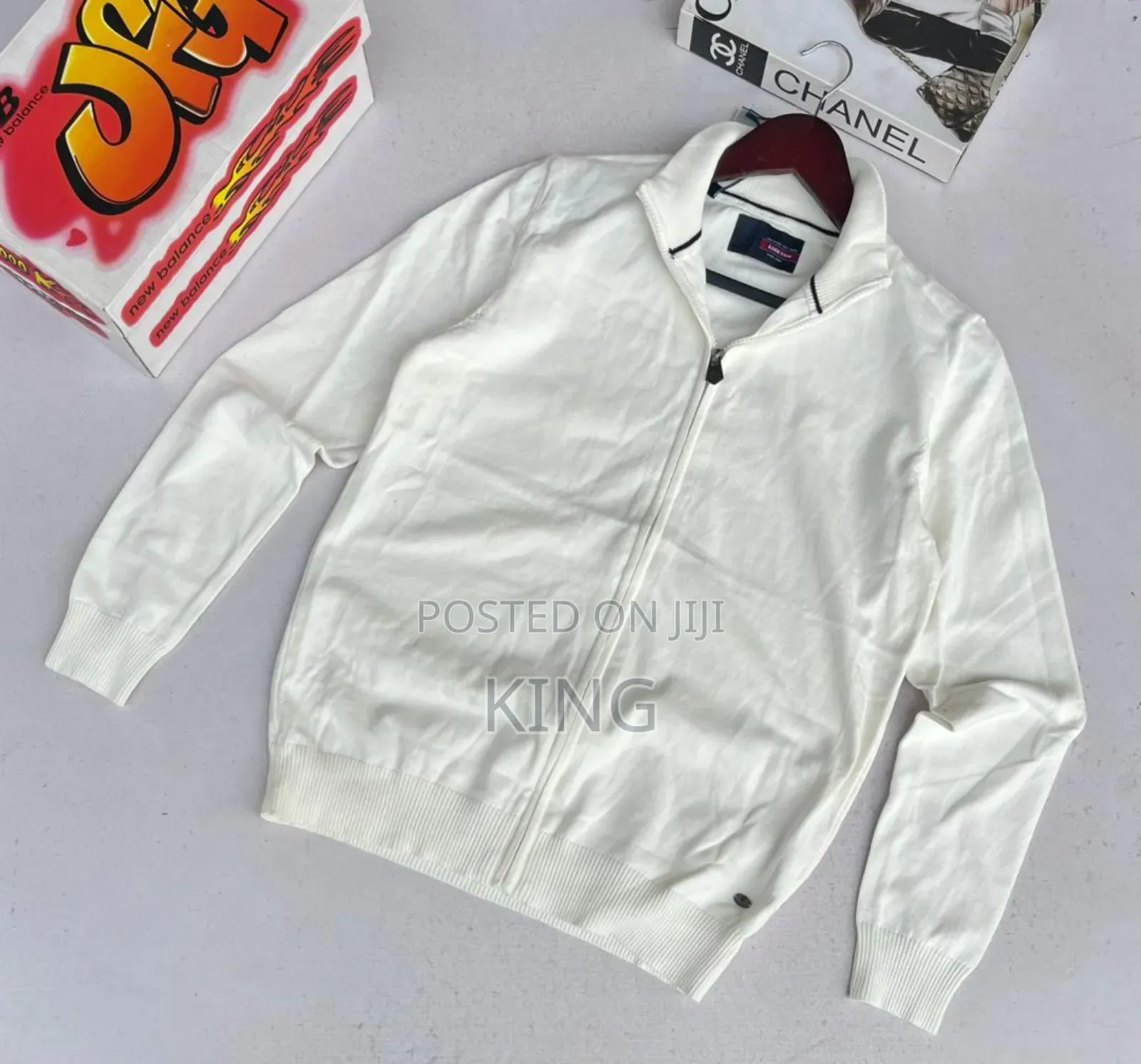 Zip Closure Sweater