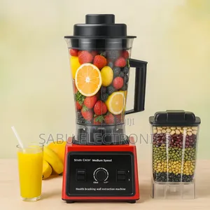 Silver Crest 4l Heavy-Duty Blender Grinder + Extra Jar –10000w Power