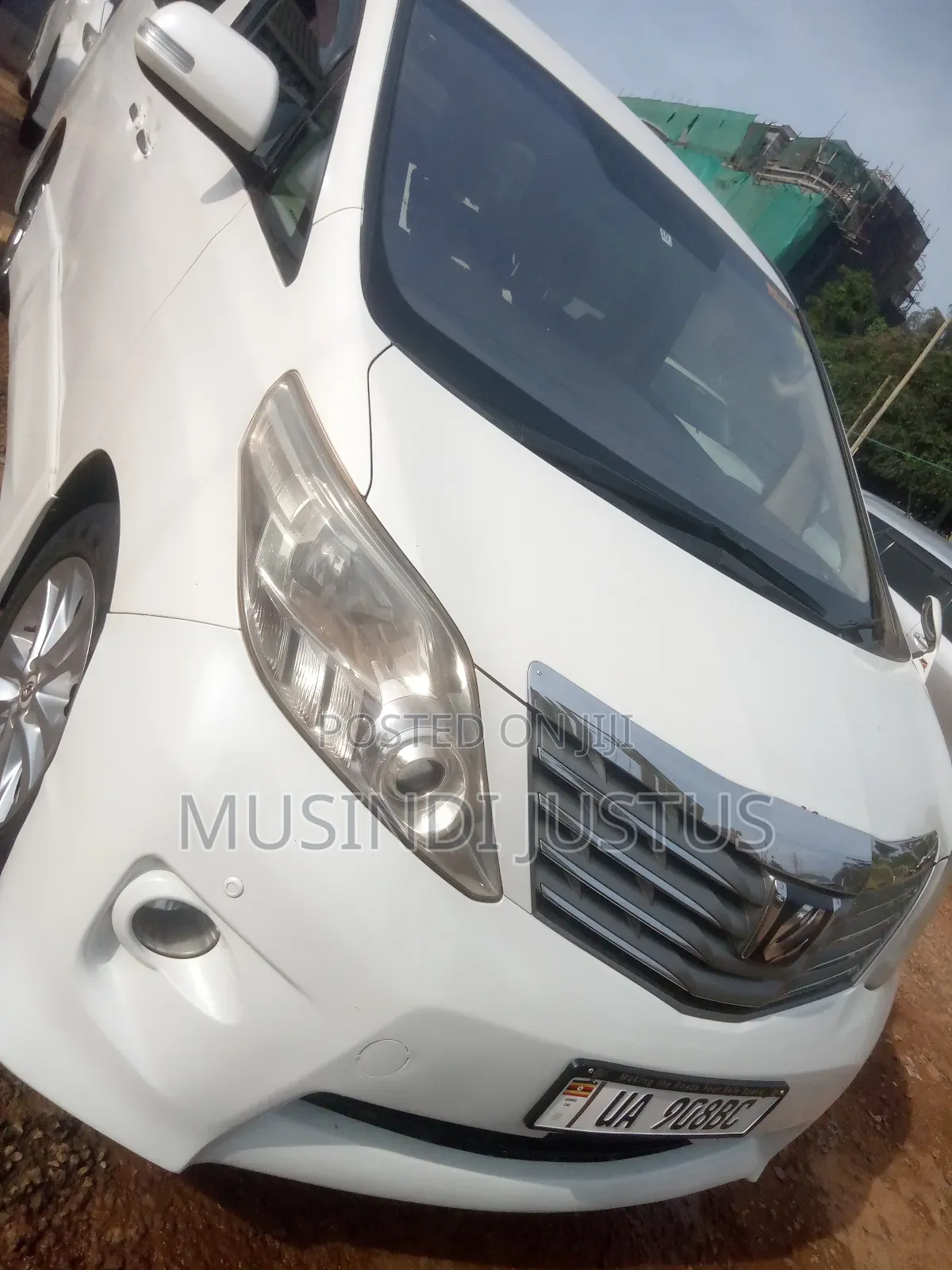 Toyota Alphard 2012 White