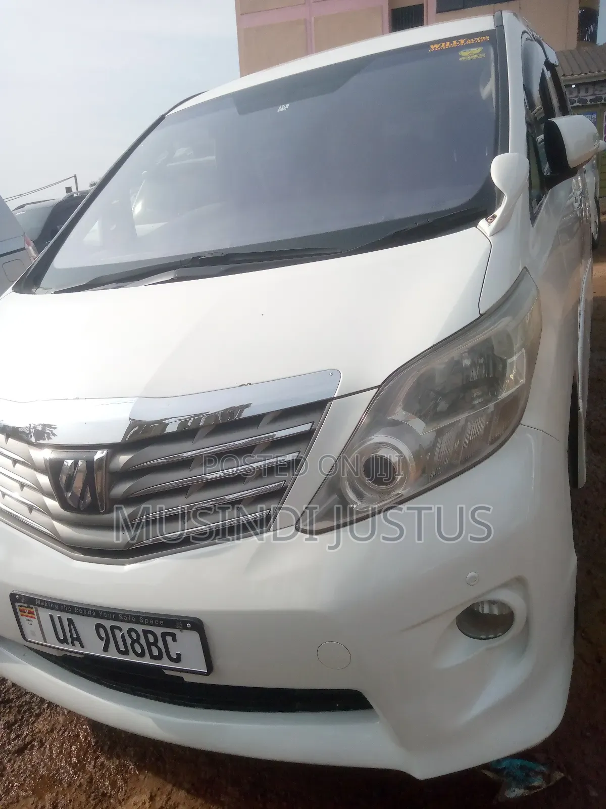 Toyota Alphard 2012 White