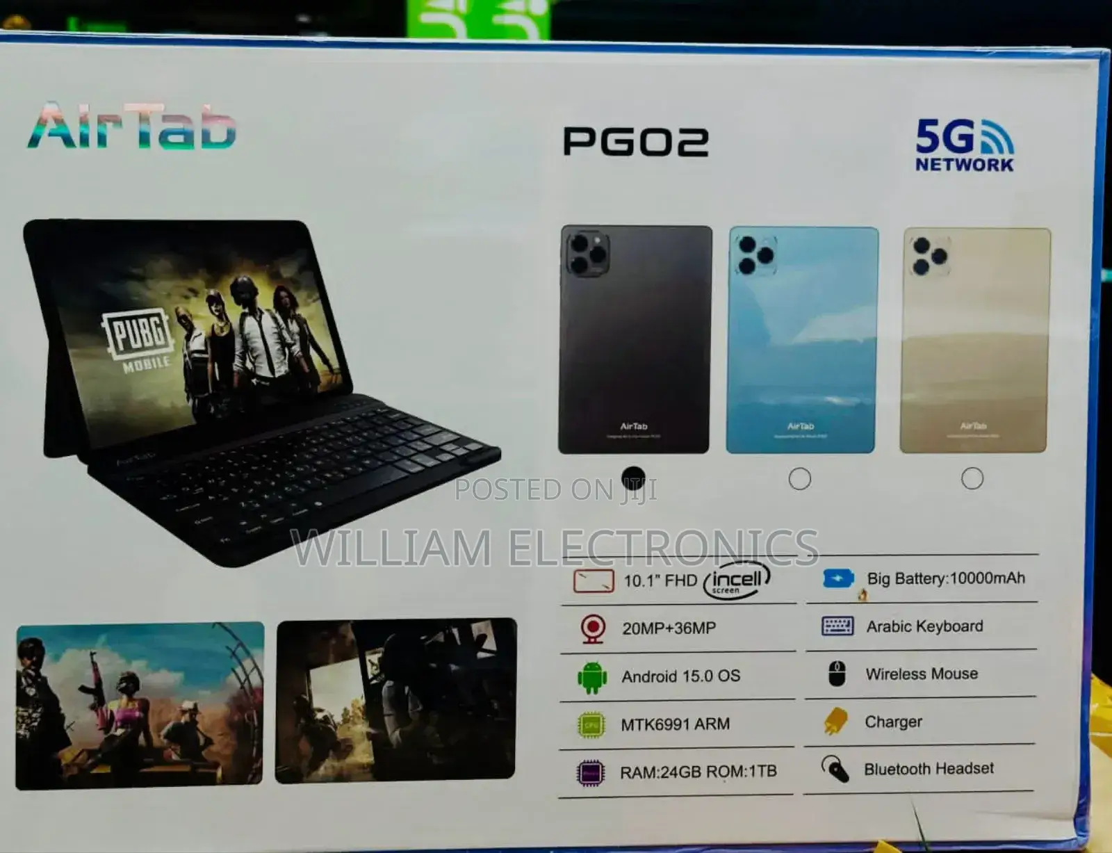 New AirTab Pro 5G 1 TB